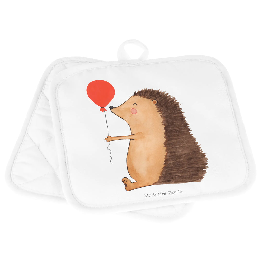 2er Set Topflappen  Igel Luftballon Topfhandschuhe, Topfuntersetzer, Topflappen, Topflappen 2er Set, topfhalter, Topflappenset, Topflappen Set, 2er Set Topflappen, Lustige Sprüche, Tiere, Tiermotive, Gute Laune, Ballon, Igel, Geburtstag, Herzlichen Glückwunsch, Geburtstagskind, Happy Birthday, Glückwunsch