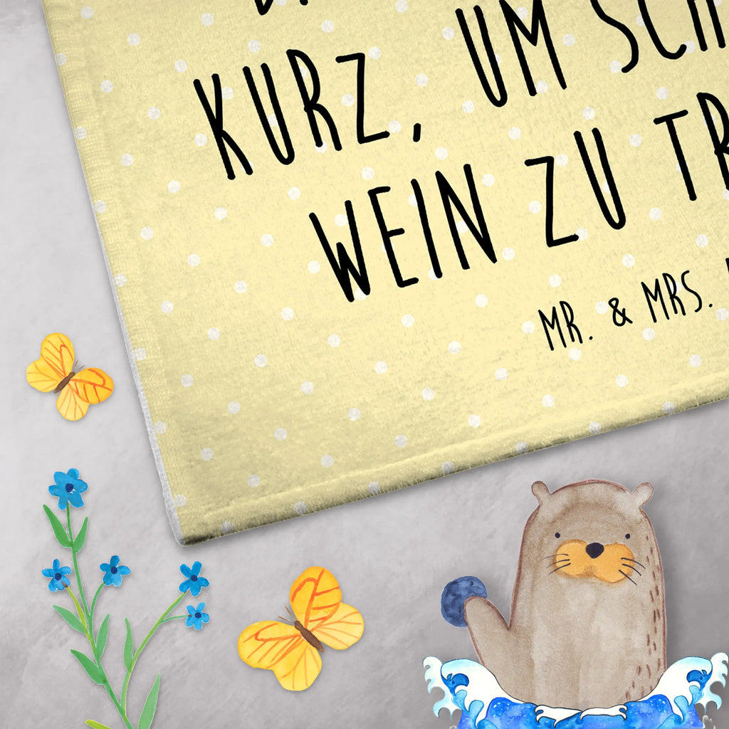 50 x 100 ręcznik jeż wino Motywy zwierzęce, dobra energia, zabawne powiedzonka, zwierzęta