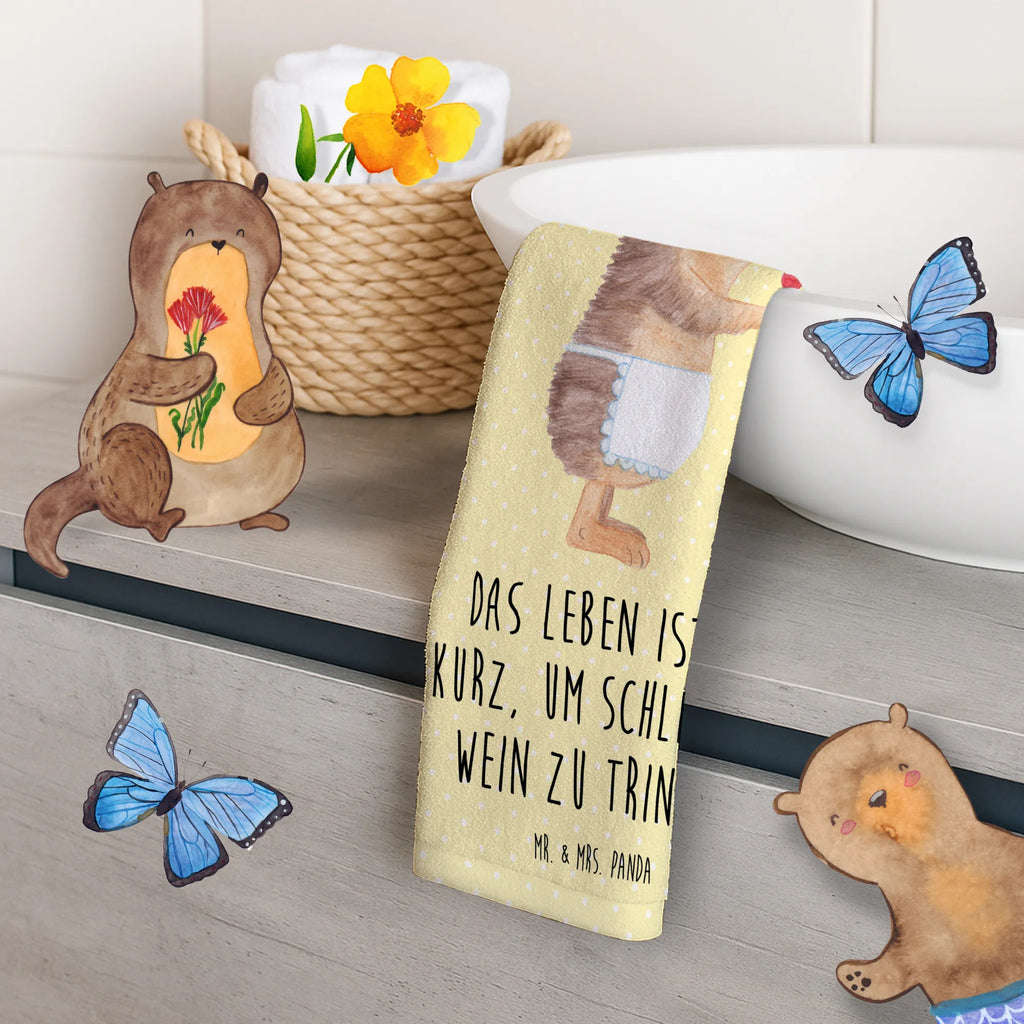 50 x 100 ręcznik jeż wino Motywy zwierzęce, dobra energia, zabawne powiedzonka, zwierzęta