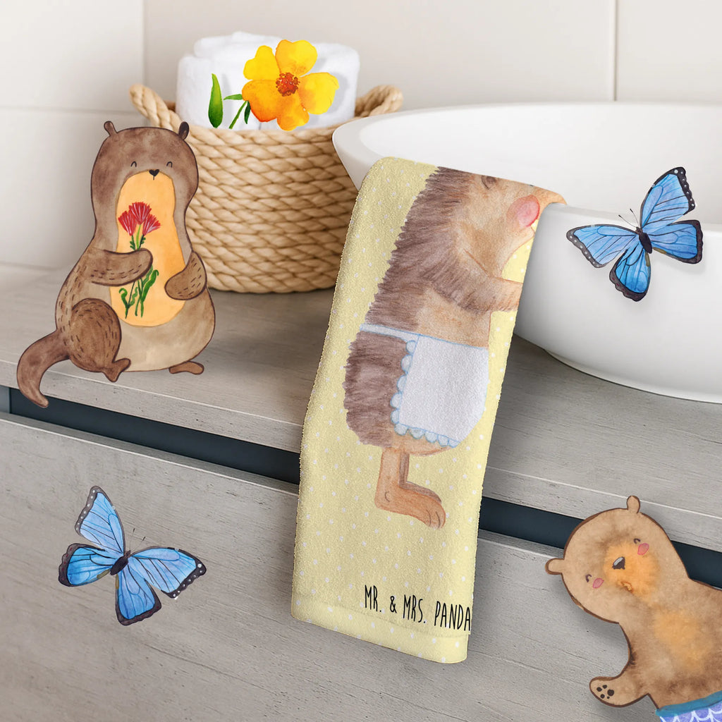 50 x 100 ręcznik jeż wino Motywy zwierzęce, dobra energia, zabawne powiedzonka, zwierzęta