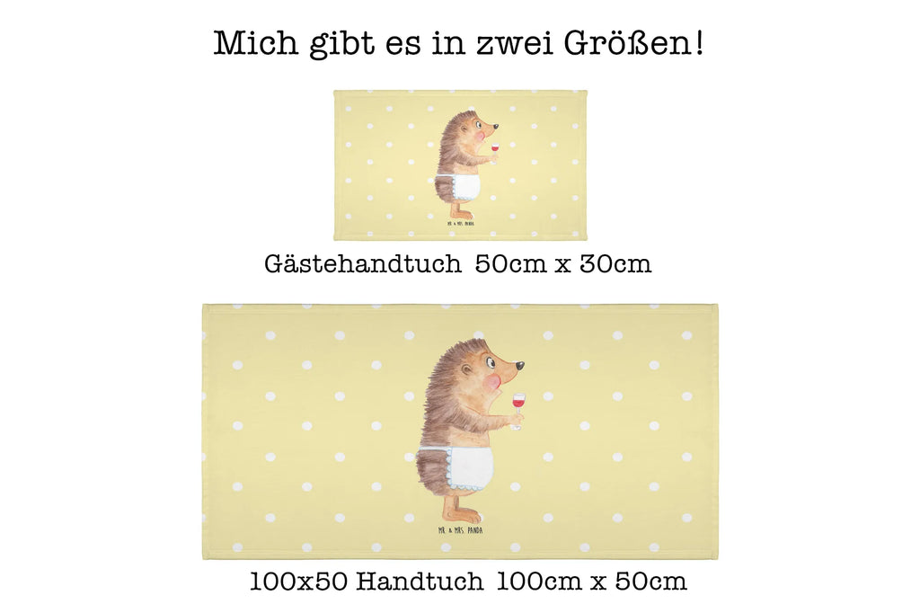 50 x 100 ręcznik jeż wino Motywy zwierzęce, dobra energia, zabawne powiedzonka, zwierzęta