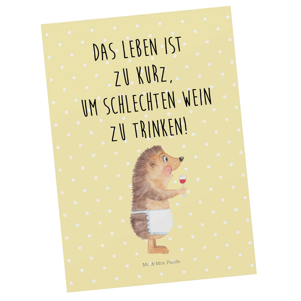 Postcard Hedgehog wine Postkarten, spruchkarte, Ansichtskarten, Motivkarte, Designkarte, einzelkarte, Ansichtskarte, Postkarte, kunstkarte, Fotokarte, Grußkarte, Kunstkarten, bildkarte, Gute Laune, Tiermotive, Tiere, Lustige Sprüche, Wein Deko, Igel, Geschenk Weintrinker, Rotwein, Weißwein, Weinglas, Wein trinken, Geschenk Weinliebhaber, Wein Spruch