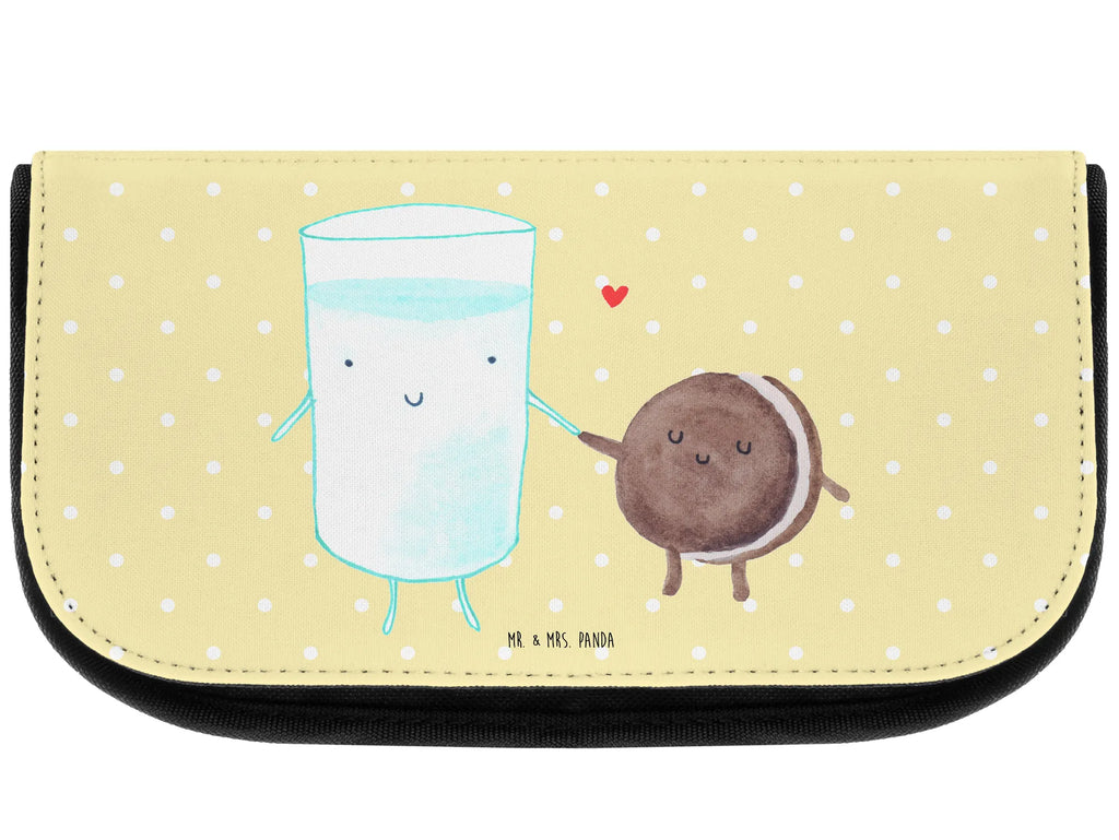 Kosmetiktasche Milch Keks utensilientasche, Waschbeutel, Kosmetiktasche, Kulturbeutel, zubehörtasche, kosmetik beutel, hygiene tasche, Necessaire, Make-Up Bag, reise kosmetiktasche, kulturtäschchen, bad tasche, Beauty Bag, toilettenbeutel, beauty tasche, kleines Täschchen, Schminktäschchen, Kulturtasche, Waschtasche, Organizer Tasche, Beautybag, Schminktasche, Toilettentasche, Schminkbeutel, Reisenecessaires, beauty case, reiseschminktasche, kosmetiktäschchen, Lustige Sprüche, Tiere, Tiermotive, Gute Laune, Milch, Milk, Keks, Cookie, Einladung Frühstück, Romantisch, Perfektes Paar, Kekse, Kaffee, Motiv Süß