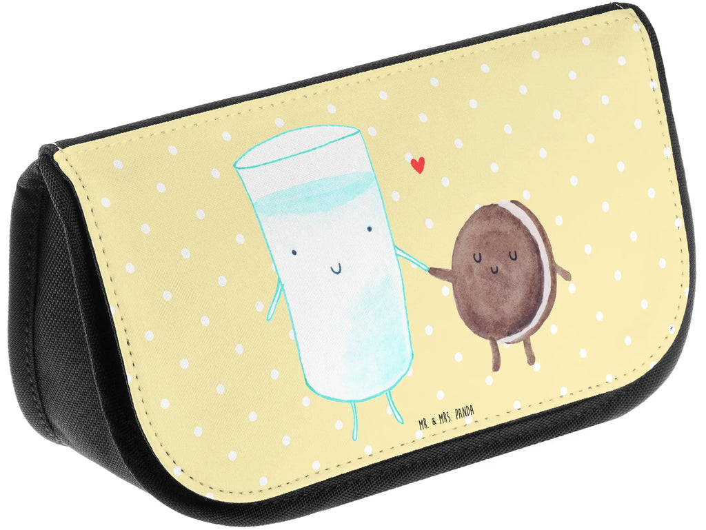 Kosmetiktasche Milch Keks utensilientasche, Waschbeutel, Kosmetiktasche, Kulturbeutel, zubehörtasche, kosmetik beutel, hygiene tasche, Necessaire, Make-Up Bag, reise kosmetiktasche, kulturtäschchen, bad tasche, Beauty Bag, toilettenbeutel, beauty tasche, kleines Täschchen, Schminktäschchen, Kulturtasche, Waschtasche, Organizer Tasche, Beautybag, Schminktasche, Toilettentasche, Schminkbeutel, Reisenecessaires, beauty case, reiseschminktasche, kosmetiktäschchen, Lustige Sprüche, Tiere, Tiermotive, Gute Laune, Milch, Milk, Keks, Cookie, Einladung Frühstück, Romantisch, Perfektes Paar, Kekse, Kaffee, Motiv Süß