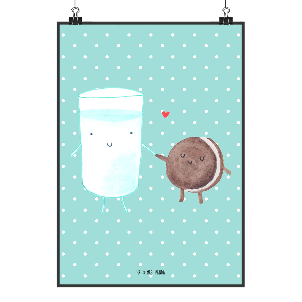 Poster milk biscuit Kunstdruck, Deko Bild, Wandposter, drucke, grafikposter, Bild, wanddruck, Wandschmuck, Wandbild, Mr. & Mrs. Panda Poster, wanddeko, Posterdruck, kunstdruck poster, Plakat, kunstposter, Bild für Wand, Designposter, Wanddeko Bild, wandkunst, Poster, Wanddekoration, kunst für die wand, Gute Laune, Tiermotive, Tiere, Lustige Sprüche, Kekse, Keks, Cookie, Motiv Süß, Perfektes Paar, Kaffee, Einladung Frühstück, Milch, Romantisch, Milk