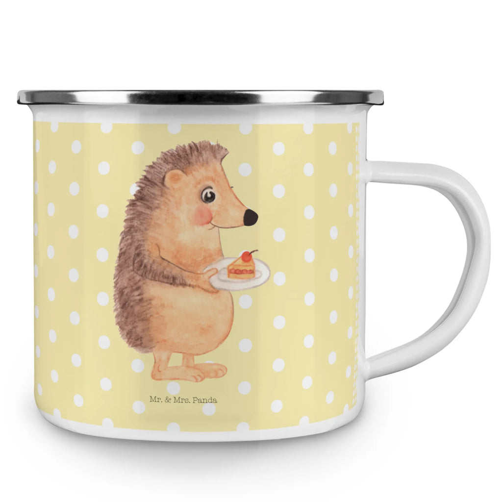 Enamel camping mug Hedgehog piece of cake camp coffee mug, camping metal cup, metal cup, enamel camping cup, lightweight camping mug, campfire mug, bushcraft mug, metal camping mug, camper mug, camping mug, outdoor cup, tin coffee cup, stainless steel drinking cup, steel mug for camping, travel mug, backpacking mug, adventure mug, hiking mug, enamel drinking mug, enamel mug, small animals, cute, funny, cute animal motives, hand drawn, small world, funny sayings, good mood, happy, gifts, gift ideas, special gifts, animal lover, card, invitation party, cake, birthday cake, baking gift, bake cake, food saying, hedgehog