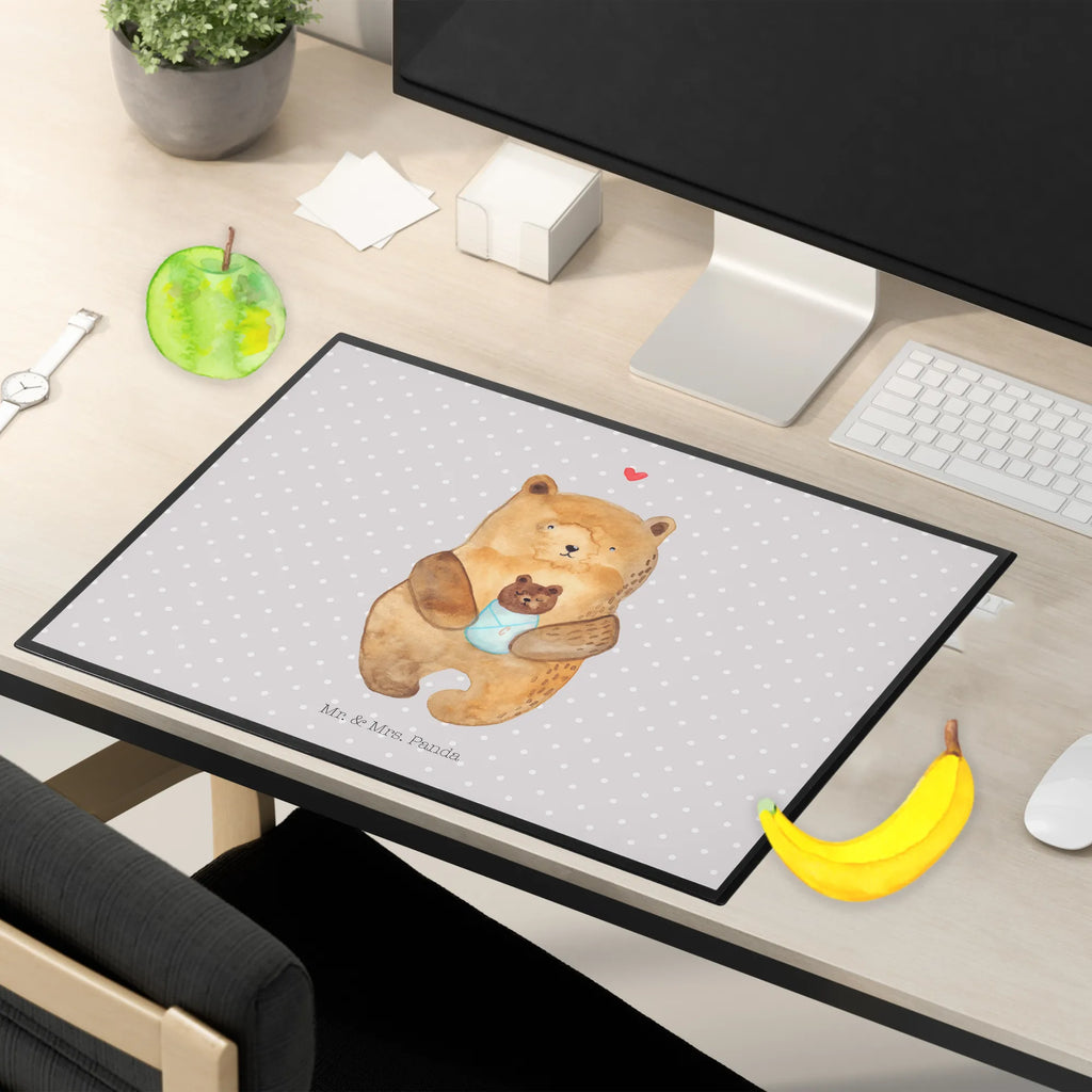 Schreibtischunterlage Bär Baby tischpad, schreibtischunterlage, arbeitsmatte, schreibauflagen, tischmatte, arbeitsunterlage, tischpads, tischauflage, Tischunterlage, Schreibtisch Matte, Schreibunterlage, schreibtischauflagen, tischauflagen, Schreibtisch Unterlagen, schreibmatte, Schreibtischauflage, tischmatten, schreibtischmatte, schreibtischunterlagen, schreibauflage, pultunterlage, Teddy, Teddybär, Bär, Nichte, Täufling, Eltern, Mutter, Neffe, Enkelin, Glückwunsch, Geburtstag, Geburt, Baby, Taufe, Enkel