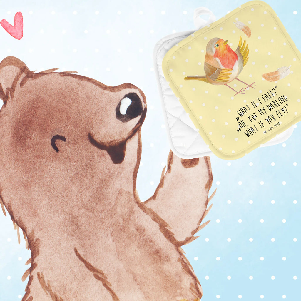 2-elementowy zestaw podkładek pod garnki rudzik Pióra Topflappen mit Spruch, Topflappenset, Ofenhandschuh, Topfuntersetzer, Topfhandschuhe, Schöne Topflappen, Topflappen 2er Set, Topfhandschuh, Topflappen lustig, Topflappen, Topflappen Set, Ofenhandschuhe, Tiermotive, Gute Laune, lustige Sprüche, Tiere, Motivation Sprüche, Spruch Mut, Motivationsbilder, fliegen, Spruch Motivation, What if i fall, Rotkehlchen, Vogel