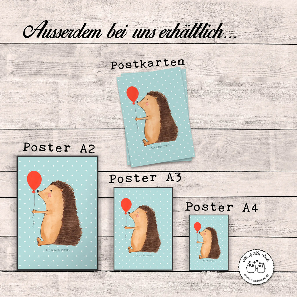 Poster Igel Luftballon kunstdruck poster, wandkunst, kunstposter, grafikposter, Plakat, Posterdruck, wanddeko, Wandschmuck, Mr. & Mrs. Panda Poster, Wandbild, Bild, Wanddeko Bild, Designposter, Poster, Wandposter, Bild für Wand, Deko Bild, drucke, Wanddekoration, Kunstdruck, wanddruck, kunst für die wand, Gute Laune, Tiermotive, Tiere, Lustige Sprüche, Happy Birthday, Geburtstagskind, Geburtstag, Igel, Glückwunsch, Ballon, Herzlichen Glückwunsch