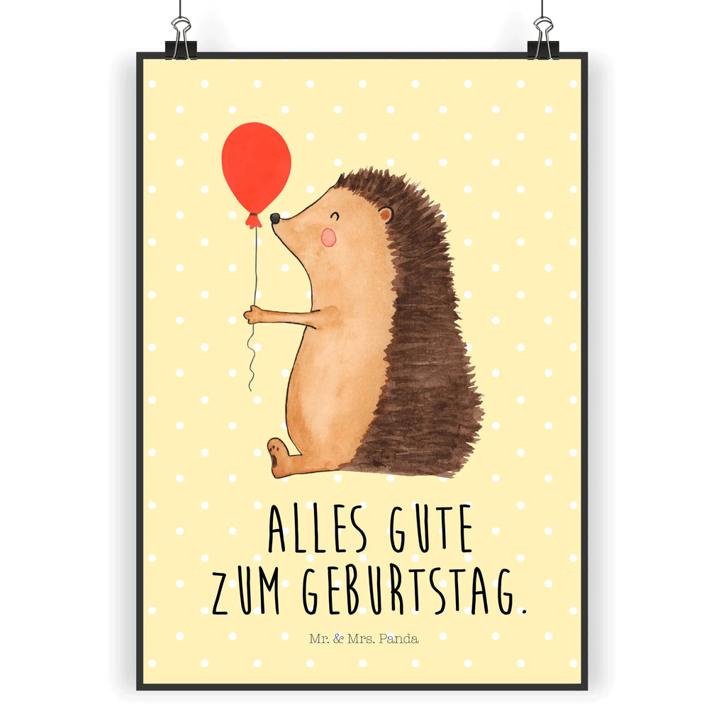 Poster Igel Luftballon kunstdruck poster, wandkunst, kunstposter, grafikposter, Plakat, Posterdruck, wanddeko, Wandschmuck, Mr. & Mrs. Panda Poster, Wandbild, Bild, Wanddeko Bild, Designposter, Poster, Wandposter, Bild für Wand, Deko Bild, drucke, Wanddekoration, Kunstdruck, wanddruck, kunst für die wand, Gute Laune, Tiermotive, Tiere, Lustige Sprüche, Happy Birthday, Geburtstagskind, Geburtstag, Igel, Glückwunsch, Ballon, Herzlichen Glückwunsch