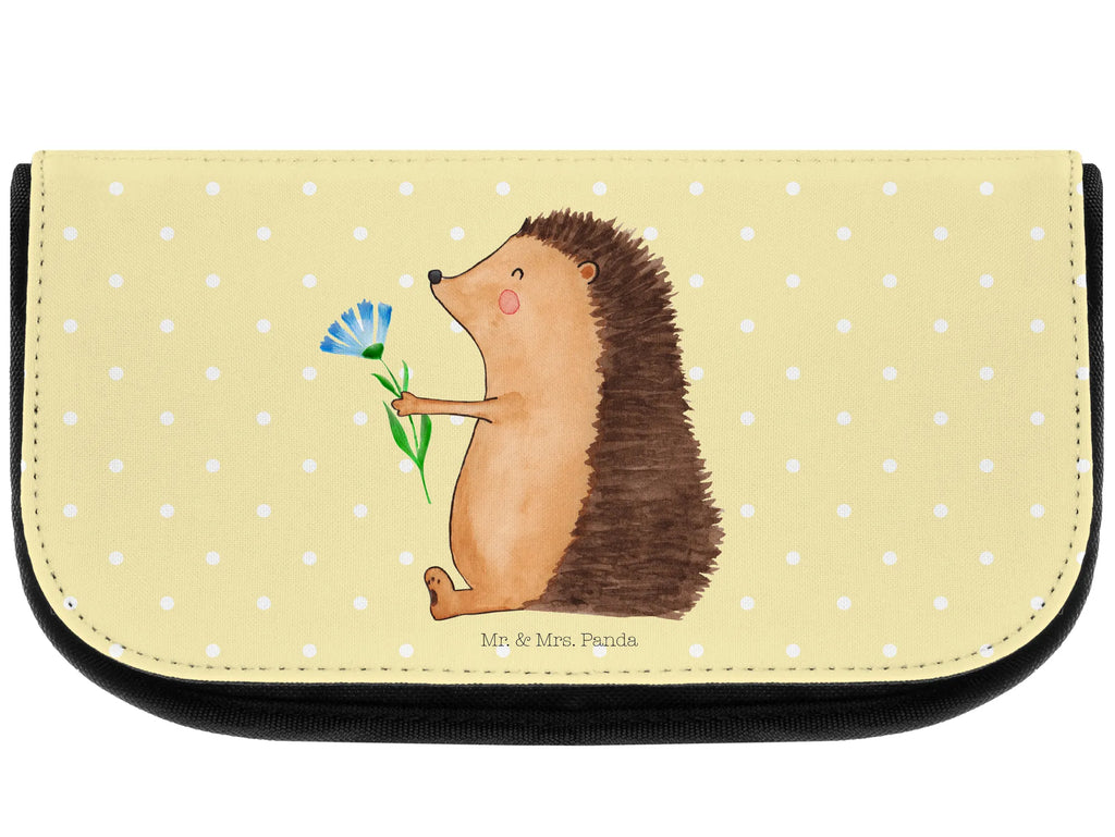 Kosmetiktasche Igel Blumen bad tasche, Kulturtasche, hygiene tasche, kleines Täschchen, utensilientasche, reiseschminktasche, kulturtäschchen, Organizer Tasche, Schminktäschchen, Beautybag, Toilettentasche, toilettenbeutel, Make-Up Bag, Necessaire, Schminktasche, Beauty Bag, Reisenecessaires, kosmetiktäschchen, beauty tasche, beauty case, Schminkbeutel, Kulturbeutel, Kosmetiktasche, Waschtasche, reise kosmetiktasche, Waschbeutel, kosmetik beutel, zubehörtasche, Gute Laune, Tiermotive, Tiere, Lustige Sprüche, Krankheit, Igel, krank, Besuch, Gute Besserung, Genesungswünsche, Krankenhaus