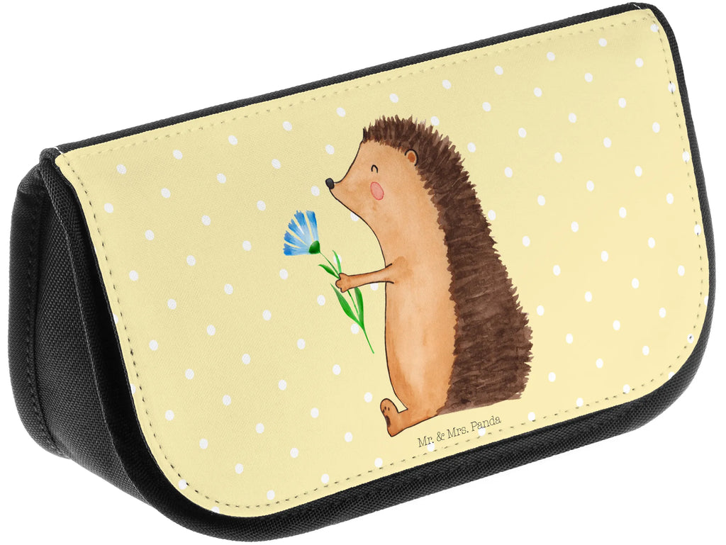 Kosmetiktasche Igel Blumen bad tasche, Kulturtasche, hygiene tasche, kleines Täschchen, utensilientasche, reiseschminktasche, kulturtäschchen, Organizer Tasche, Schminktäschchen, Beautybag, Toilettentasche, toilettenbeutel, Make-Up Bag, Necessaire, Schminktasche, Beauty Bag, Reisenecessaires, kosmetiktäschchen, beauty tasche, beauty case, Schminkbeutel, Kulturbeutel, Kosmetiktasche, Waschtasche, reise kosmetiktasche, Waschbeutel, kosmetik beutel, zubehörtasche, Gute Laune, Tiermotive, Tiere, Lustige Sprüche, Krankheit, Igel, krank, Besuch, Gute Besserung, Genesungswünsche, Krankenhaus