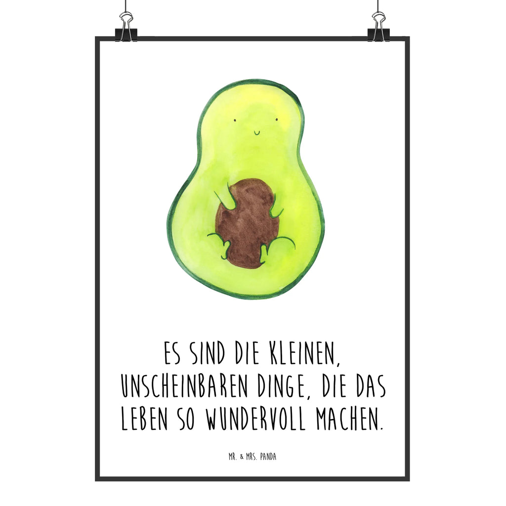 Poster Avocado Kern Kinderposter, Raumdekoration, Kunstdruck, Mr. & Mrs. Panda Poster, Handgemaltes Poster, Poster, Wanddeko Bild, Wanddeko, Wanddekoration, Designposter, Küchenposter, Bild, Wandposter, Posterdruck, Avocado, Veggie, Vegan, Gesund, Avocadokern, Kern, Avokado, Pflanze, Spruch Leben