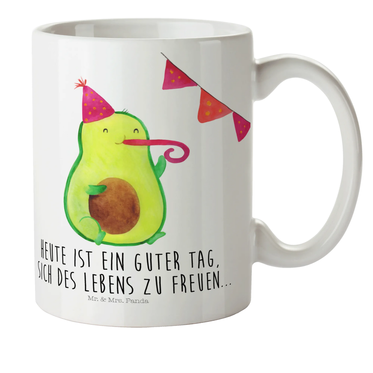 Child's mug avocado party
