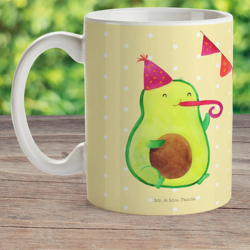Child's mug avocado party coffee cup, plastic cup, kindergarten, mug, drinking cup, camping mug, avocado, vegetables, birthday celebration, happy birthday, celebration, graduation, school graduation, anniversary, party, jubilee, favorite day, Abi, class celebration, birthday, avocados, exam, passed, company celebration