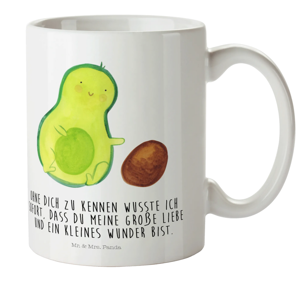 Child's mug avocado core rolls