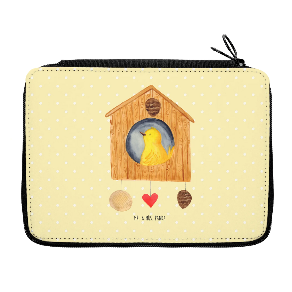 Leather folder Bird House Geschenk, Bestückte Federmappe, Grundschule, Schülerin, Federmäppchen, Schule, Stifterolle, Kinder Federmappe, Motiv, Stifte Etui, Federmappe, Federmäppchen bedruckt, Federmappe Einschulung, Schüler, Stiftetasche, Büro Stifte Etui, Einschulung, Kind, Tiermotive, Gute Laune, lustige Sprüche, Tiere, Nest, Eigenheim, Wohnung, Vogelhaus, Lieblingsort, Vögel, Haus, Familie, Home sweet home, Castle, Vogel, unser Haus, Vogelhäuschen, Zuhause