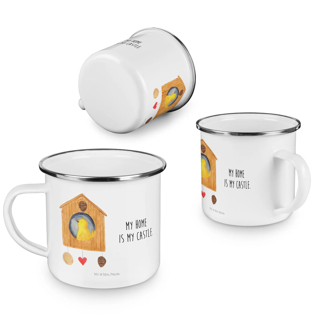 Enamel camping mug Bird House Emailletasse, Kaffeebecher, emaillebecher, Metalltasse, Pott, wanderbecher, wandertasse, Emaille Tasse, Teebecher, Tasse Emaille, Campingtasse, Tasse, blechbecher, metallbecher, Trinkbecher, Campingbecher, becher emaille, Becher, Teetasse, Kaffeetasse, Blechtasse, Emaille Becher, Reisebecher, reisetasse, Tiere, Tiermotive, Gute Laune, Lustige Sprüche, Familie, Vogel, Vogelhäuschen, Castle, Unser Haus, Nest, Eigenheim, Zuhause, Vögel, Vogelhaus, Home Sweet Home, Haus, Lieblingsort, Wohnung