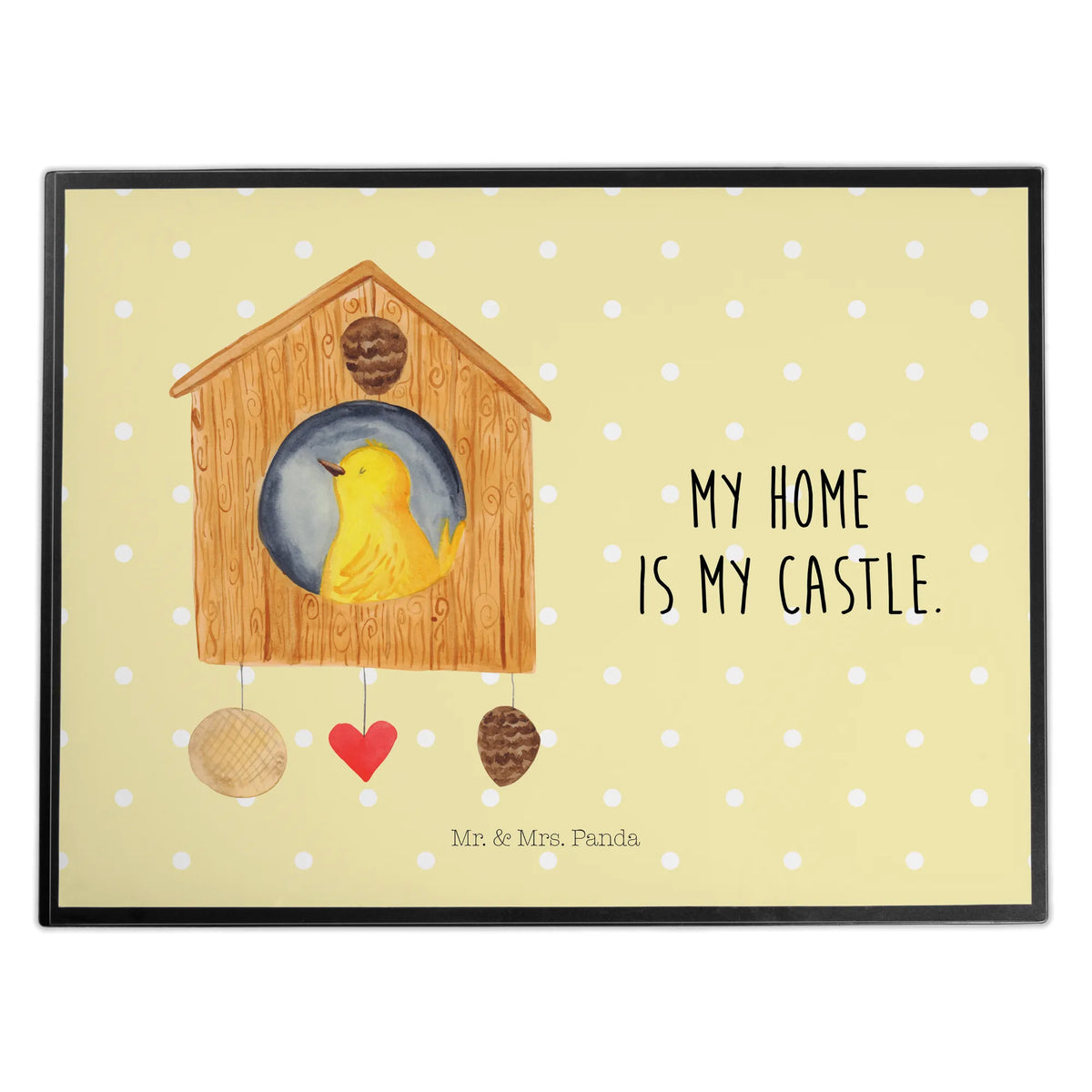 Desk pad Bird House