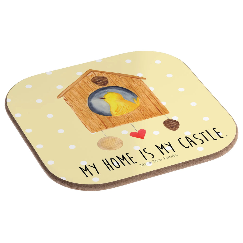 Square coaster Bird House Getränkeuntersetzer, Korkuntersetzer, Untersetzer aus Holz, Untersetzer Holz, Untersetzer für Gläser, Tassen Untersetzer, Untersetzer, Glasuntersetzer, Holzuntersetzer, Untersetzer Design, Bierdeckel, Untersetzer Gläser, Tiermotive, Gute Laune, lustige Sprüche, Tiere, Eigenheim, Haus, unser Haus, Wohnung, Nest, Familie, Lieblingsort, Vogel, Vogelhäuschen, Vögel, Castle, Vogelhaus, Home sweet home, Zuhause