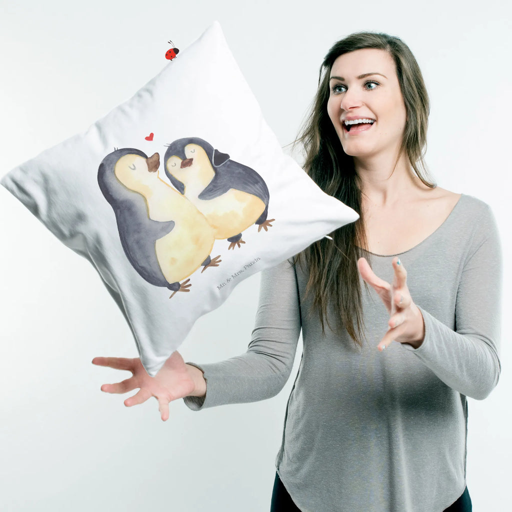 40x40 poduszka Pingwin przytulać Pinguin