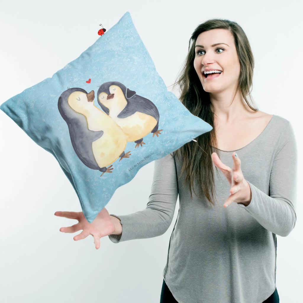 40x40 poduszka Pingwin przytulać Pinguin