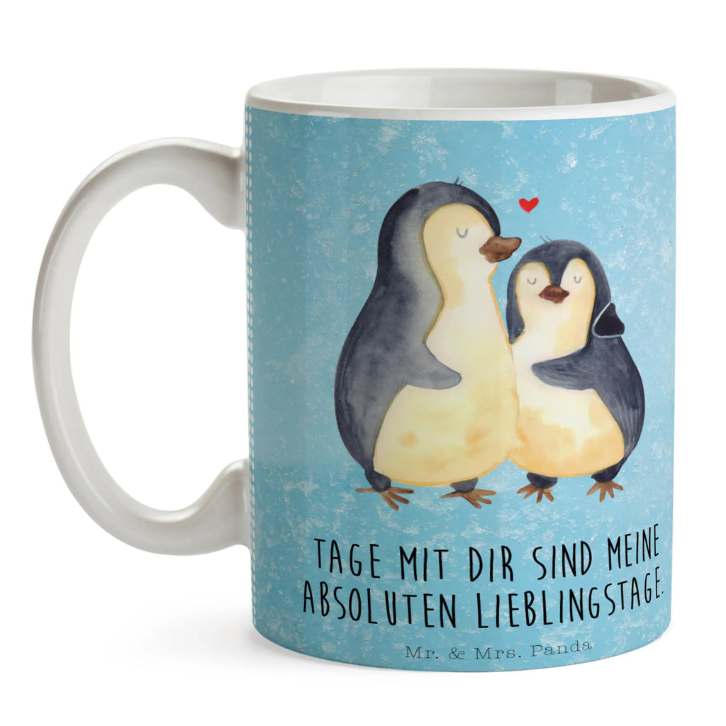 Mug Penguin embrace Teetasse, Geschenktasse, Porzellantasse, Kaffeetasse, Keramiktasse, Tasse mit Zitaten, Bürotasse, Tasse mit Motiven, Tasse, Pinguin, Verlobung, Liebesbeweis, Hochzeitstag, Liebe, Liebespaar, Liebesgeschenk, Hochzeit, Jahrestag, Hochzeitsgeschenk