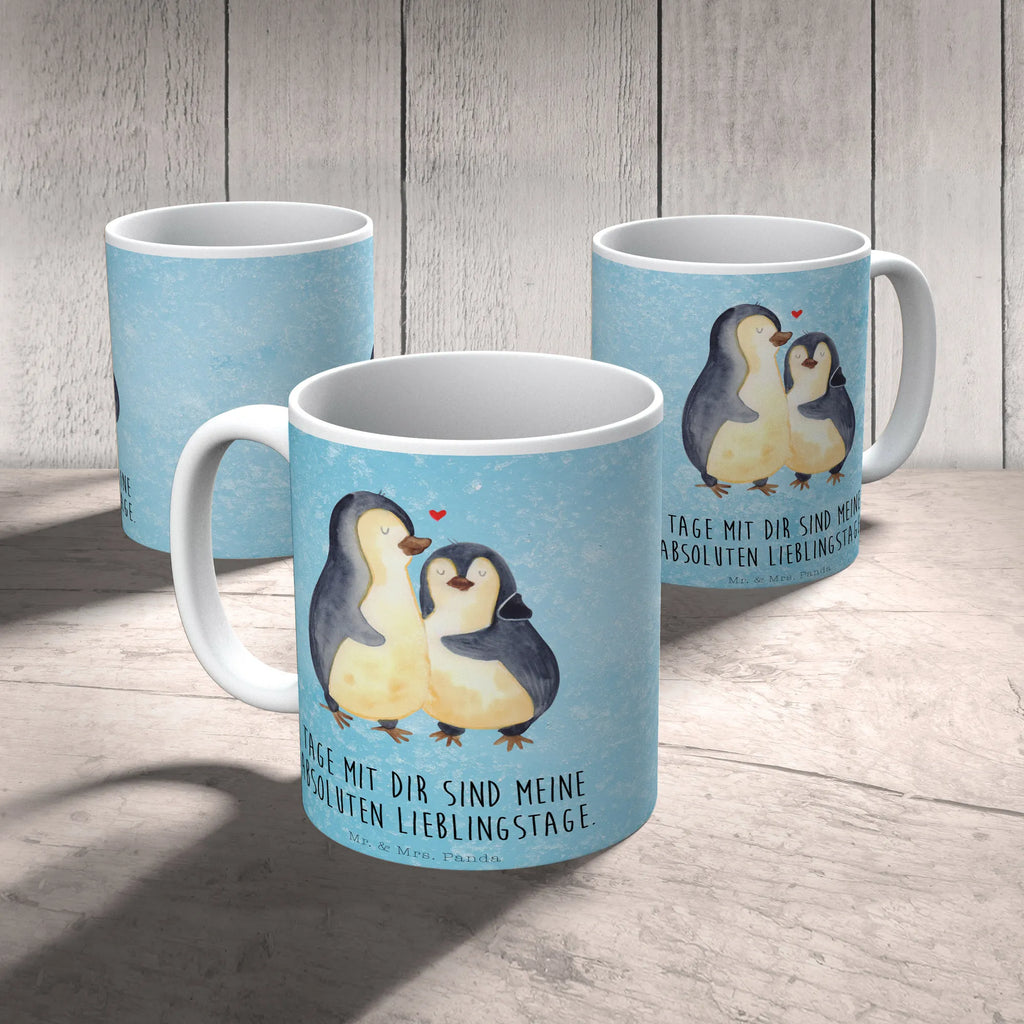 Mug Penguin embrace Teetasse, Geschenktasse, Porzellantasse, Kaffeetasse, Keramiktasse, Tasse mit Zitaten, Bürotasse, Tasse mit Motiven, Tasse, Pinguin, Verlobung, Liebesbeweis, Hochzeitstag, Liebe, Liebespaar, Liebesgeschenk, Hochzeit, Jahrestag, Hochzeitsgeschenk