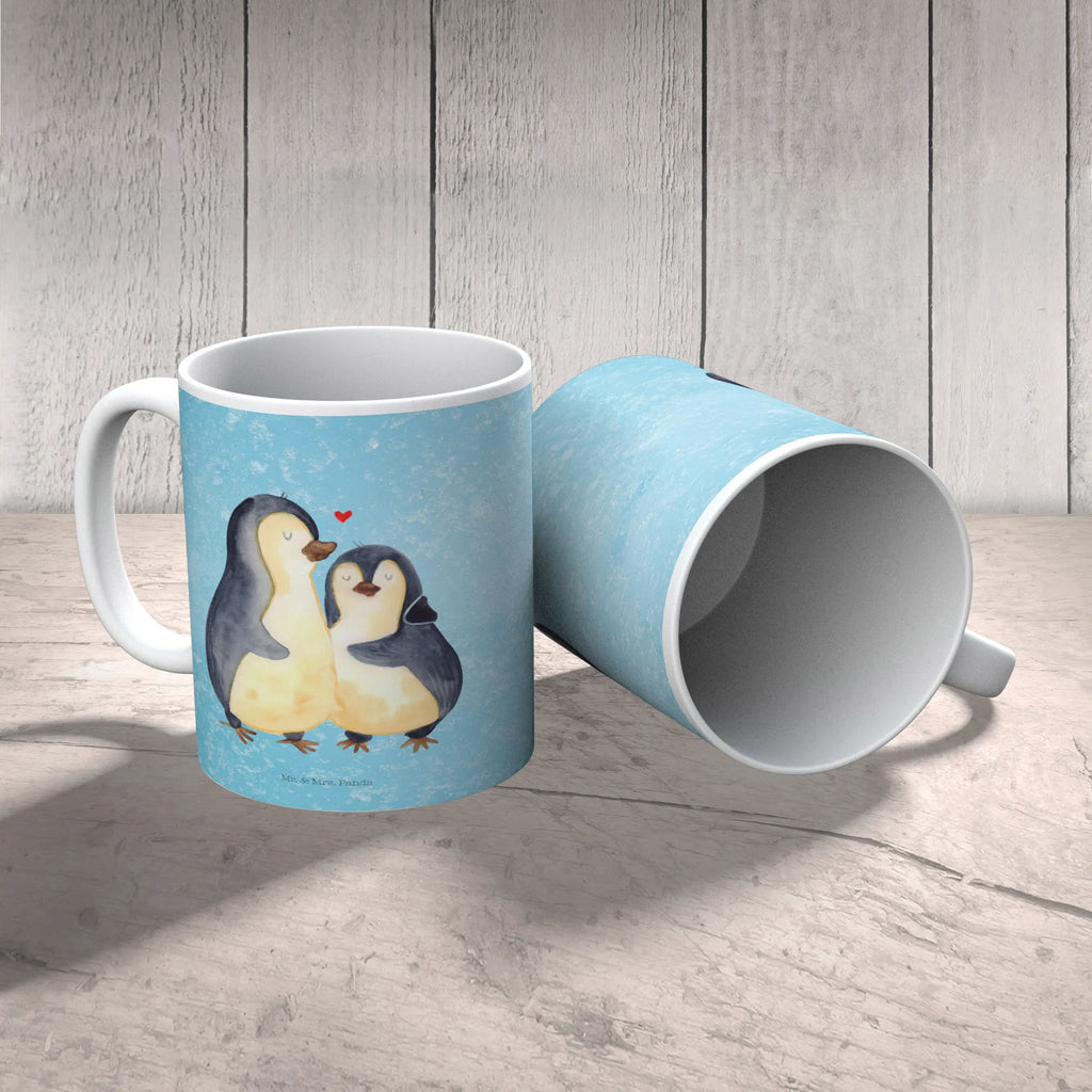 Mug Penguin embrace Teetasse, Geschenktasse, Porzellantasse, Kaffeetasse, Keramiktasse, Tasse mit Zitaten, Bürotasse, Tasse mit Motiven, Tasse, Pinguin, Verlobung, Liebesbeweis, Hochzeitstag, Liebe, Liebespaar, Liebesgeschenk, Hochzeit, Jahrestag, Hochzeitsgeschenk