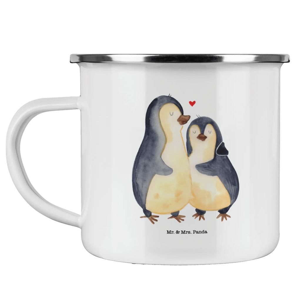 Enamel camping mug Penguin embrace camper mug, backpacking mug, camping mug, enamel drinking mug, steel mug for camping, travel mug, stainless steel drinking cup, camp coffee mug, tin coffee cup, hiking mug, metal cup, adventure mug, lightweight camping mug, outdoor cup, enamel mug, campfire mug, metal camping mug, camping metal cup, enamel camping cup, bushcraft mug, Penguin, North Pole, Winter, Penguins, wedding gift, engagement, anniversary, love, penguin, proof of love, wedding, love gift, lovers, wedding day