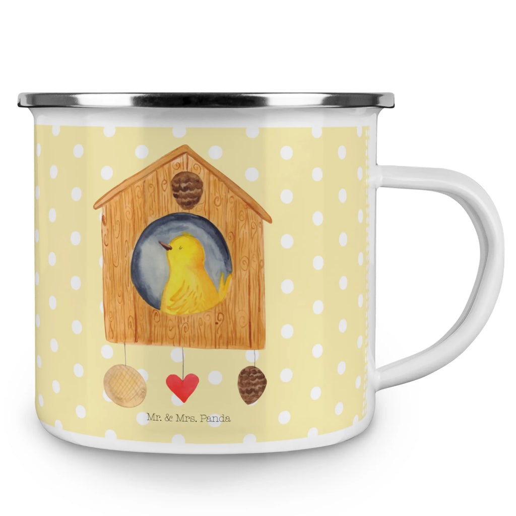 Kempingowy kubek emaliowany ptasi domek Strona główna Teebecher, wanderbecher, Emailletasse, becher emaille, emaillebecher, Pott, Tasse, reisetasse, Campingbecher, Trinkbecher, Emaille Tasse, Reisebecher, Blechtasse, Kaffeetasse, Emaille Becher, Campingtasse, Tasse Emaille, Becher, wandertasse, metallbecher, Metalltasse, blechbecher, Kaffeebecher, Teetasse, Tiere, Tiermotive, Gute Laune, Lustige Sprüche, Vogel, Umzug, Geschenk, Haus, Vogelhaus, Home Sweet Home, Einzug, Einzugsgeschenk, Hausbau