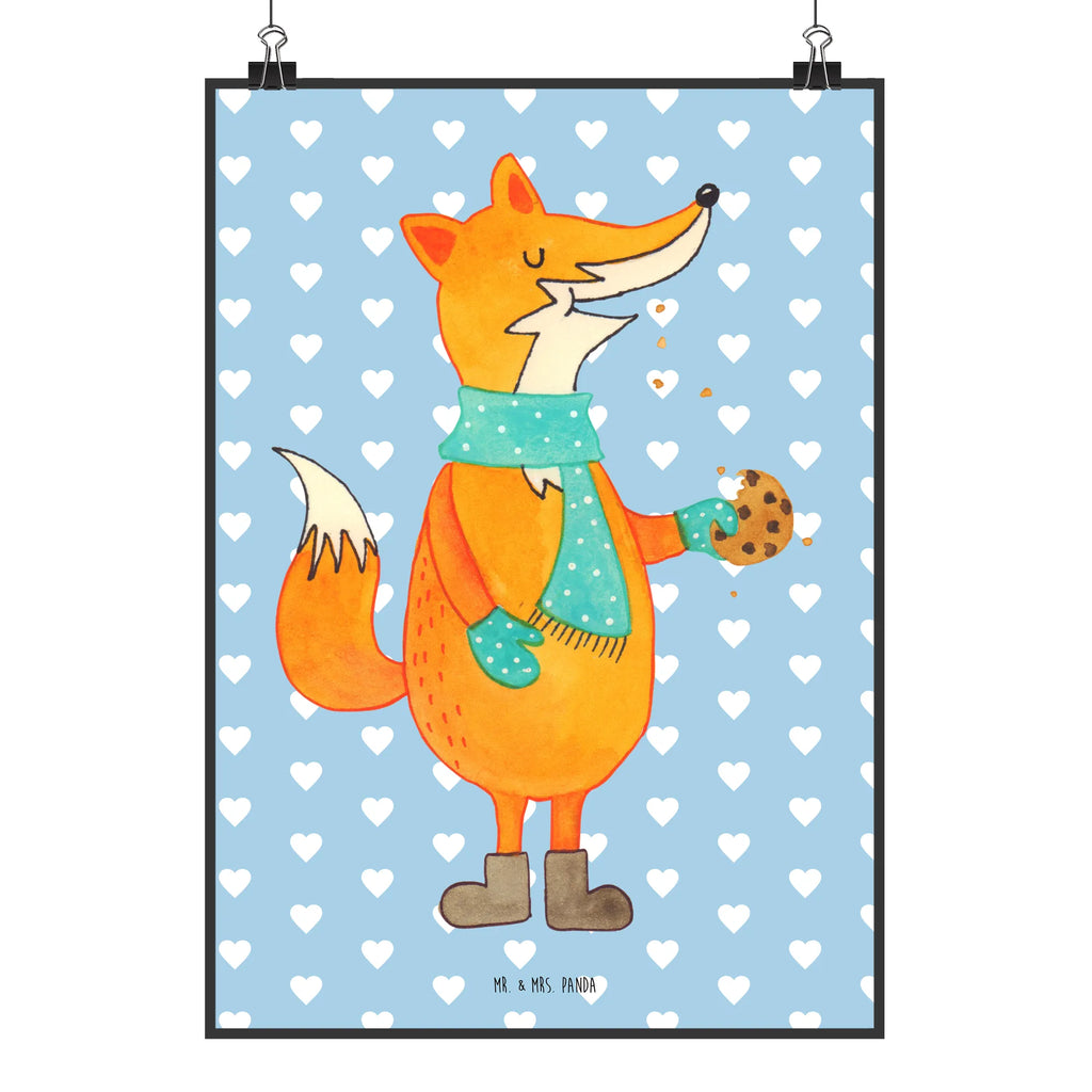 Plakat lis ciasteczko Plakat, Poster, grafikposter, Wandposter, Bild für Wand, Bild, Wanddekoration, kunstposter, kunstdruck poster, kunst für die wand, drucke, Mr. & Mrs. Panda Poster, Deko Bild, Wanddeko Bild, wanddruck, Kunstdruck, Designposter, Wandbild, Posterdruck, Wandschmuck, wanddeko, wandkunst, Fuchs, Füchse, Weihnachtszeit, Backen Spruch, Liebe, Plätzchen, Winter, Kekse, Küche Deko