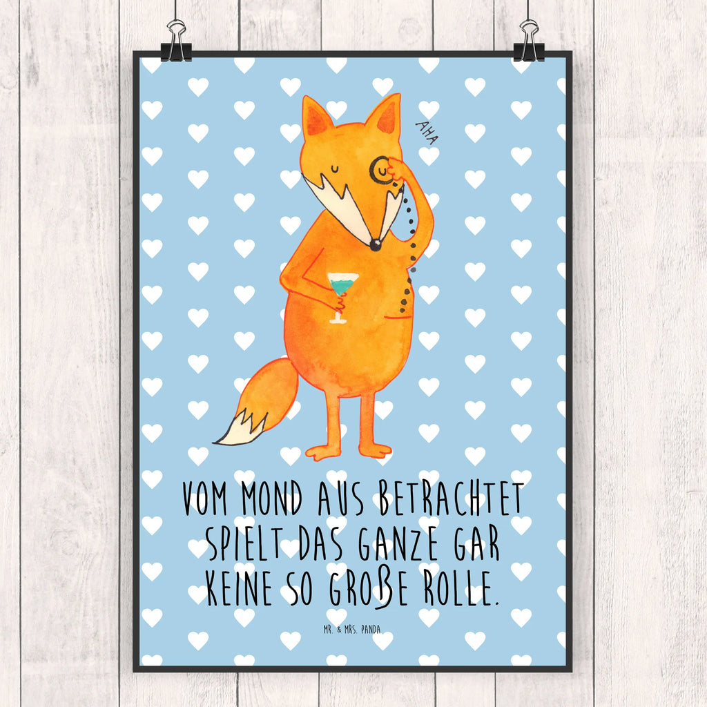Poster Fuchs Lord Wandposter, Kinderposter, bild für wand, Posterdruck, schlafzimmer poster, Poster, Wandbild, Wanddeko, Designposter, Kunstdruck, Mr. & Mrs. Panda Poster, Wanddekoration, großes poster, poster sprüche, kinderzimmer poster, Bild, Deko Bild, Küchenposter, Wanddeko Bild, plakat, Handgemaltes Poster, Raumdekoration, Fuchs, Füchse, Motivation Spruch, Problemlösung, Liebeskummer Geschenk, tröstende Worte, Spruch lustig