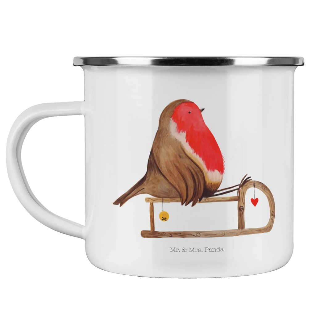 Camping Emaille Tasse Rotkehlchen Schlitten Reisebecher, Tasse, blechbecher, Emaille Becher, wandertasse, Teetasse, Campingtasse, Teebecher, Becher, Kaffeebecher, wanderbecher, Metalltasse, reisetasse, Emaille Tasse, Pott, Campingbecher, metallbecher, Blechtasse, emaillebecher, Tasse Emaille, Trinkbecher, Emailletasse, Kaffeetasse, becher emaille, Weihnachten, Winter, Weihnachtsdeko, Nikolaus, Advent, Heiligabend, Wintermotiv, Vogel, Schlitten