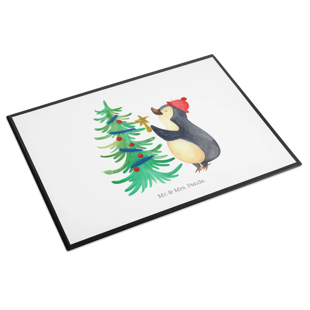 Desk pad penguin Christmas tree Schreibwaren, Bürobedarf, Schreibunterlage, Schreibtischunterlage Groß, Schreibtisch Unterlagen, Büroartikel, Schreibtischauflage, Winter, Weihnachten, Weihnachtsdeko, Nikolaus, Advent, Heiligabend, Wintermotiv, Pinguin