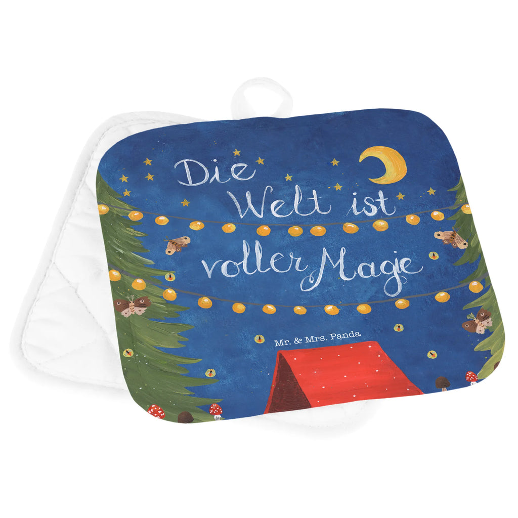 2-elementowy zestaw podkładek pod garnki Świat jest pełen magii Dekoracje kwiatowe, dekoracje wiosenne, dekoracje letnie, dekoracja, pozytywna wiadomość, miłośnik natury, na zewnątrz, natura, przygoda