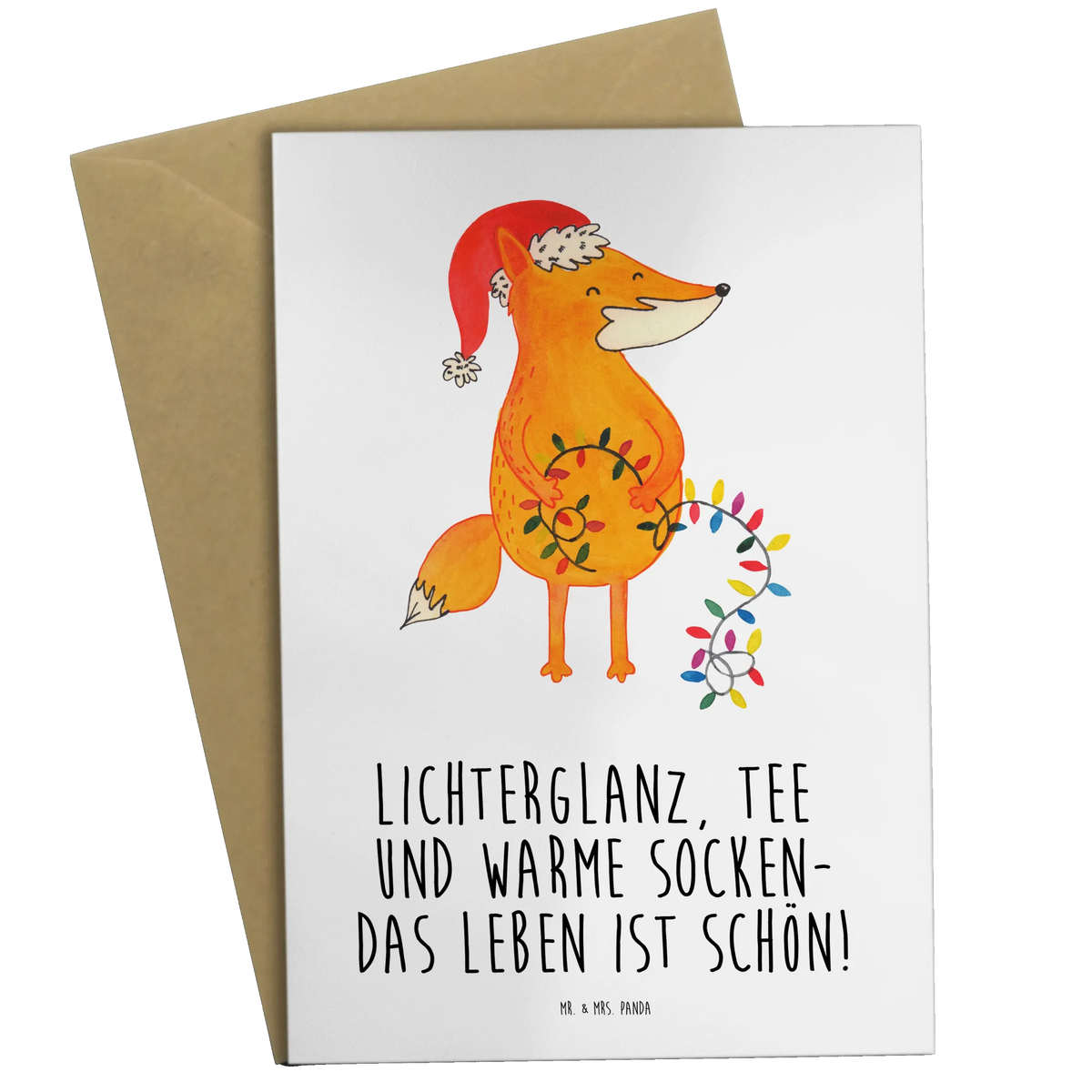 Greetings card Fox Christmas Christmas time, snow, Santa Claus, Gift Christmas, Saying beautiful, Christmas Eve, Foxes