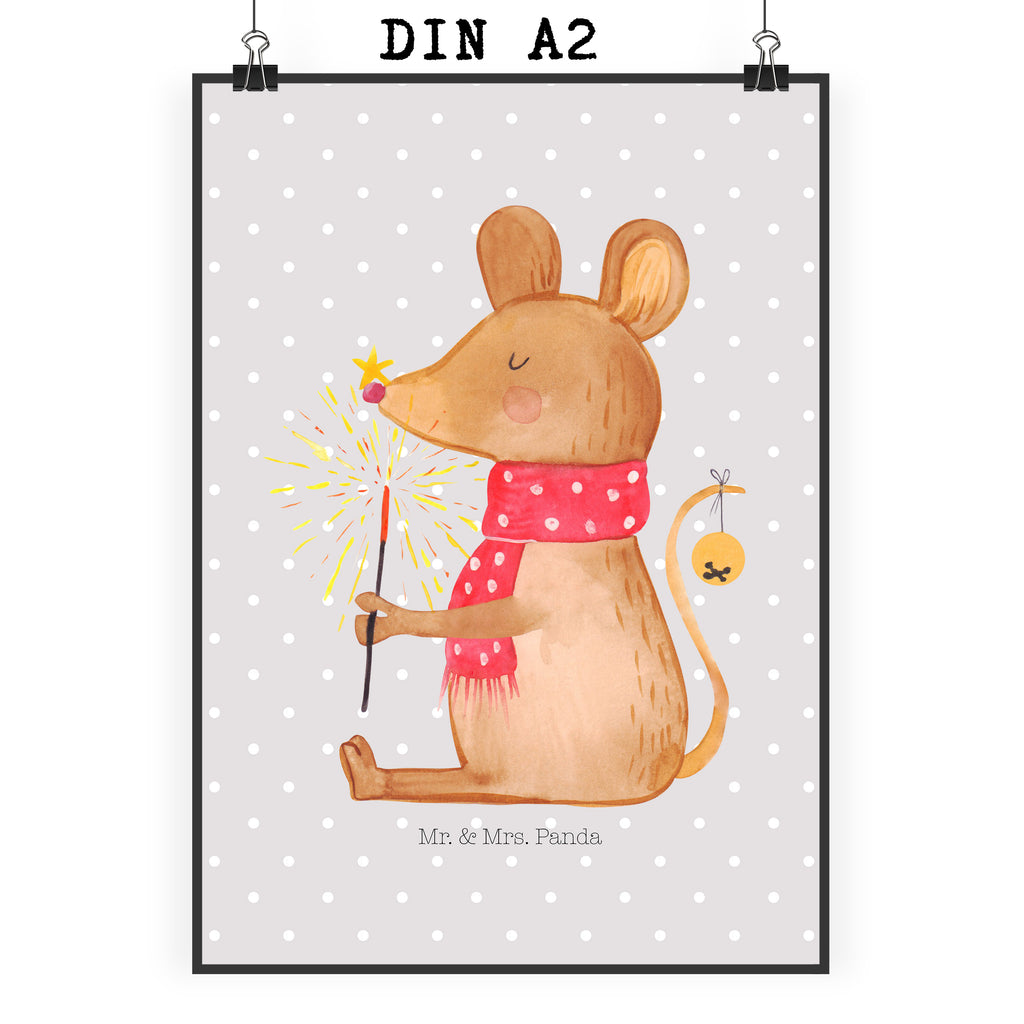 Plakat mysz Boże Narodzenie kunstdruck poster, Wanddekoration, Kunstdruck, Bild für Wand, Wandposter, wandkunst, kunstposter, drucke, Designposter, Bild, kunst für die wand, Wandbild, wanddruck, Poster, grafikposter, Mr. & Mrs. Panda Poster, Wanddeko Bild, Posterdruck, Plakat, Wandschmuck, wanddeko, Deko Bild, Wintermotiv, Heiligabend, Advent, Nikolaus, Weihnachtsdeko, Winter, Weihnachten, Frohe Weihnachten, Weihnachtsgruß, Weihnachtswunder, Maus, Weihnachtsmotiv, Mäuschen