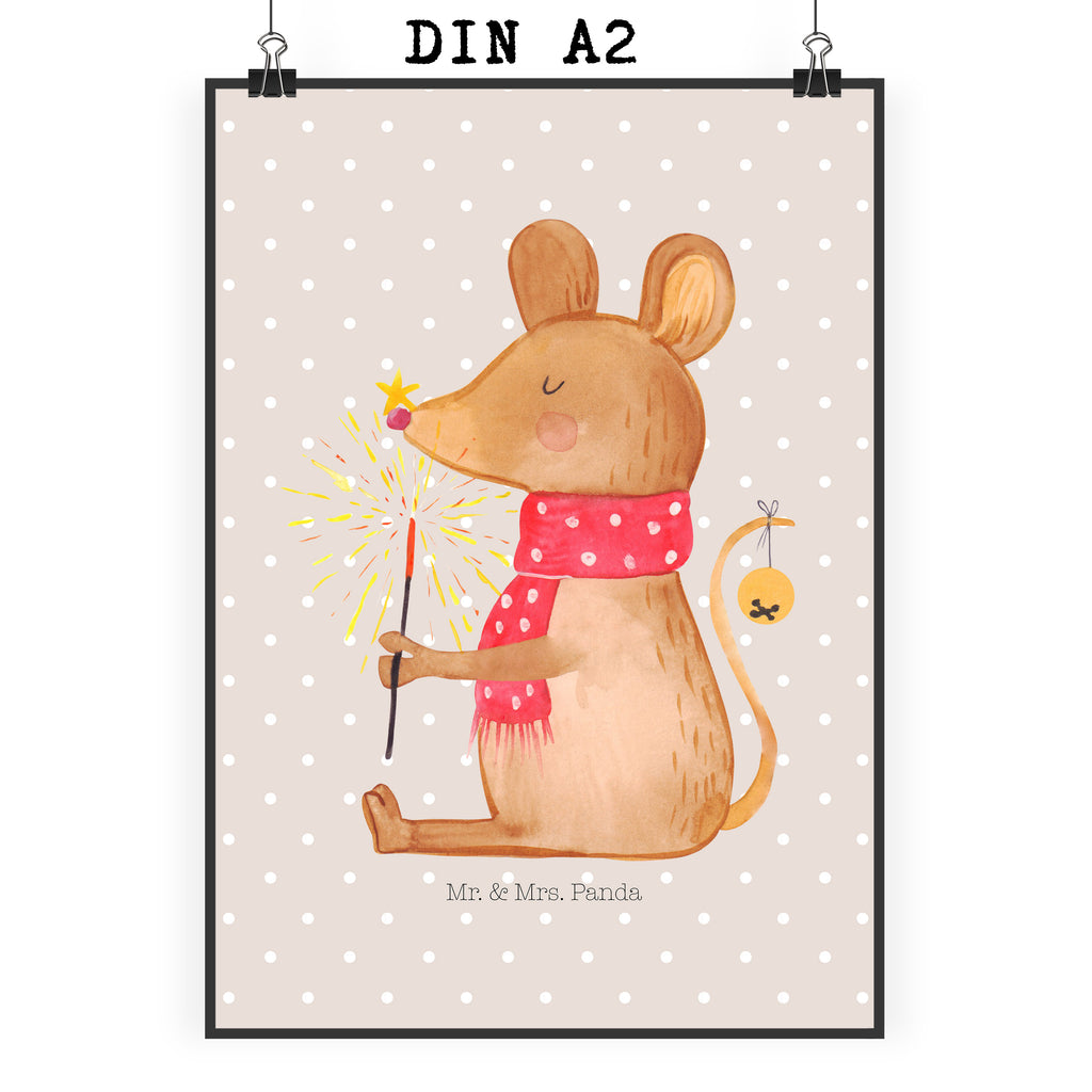 Plakat mysz Boże Narodzenie kunstdruck poster, Wanddekoration, Kunstdruck, Bild für Wand, Wandposter, wandkunst, kunstposter, drucke, Designposter, Bild, kunst für die wand, Wandbild, wanddruck, Poster, grafikposter, Mr. & Mrs. Panda Poster, Wanddeko Bild, Posterdruck, Plakat, Wandschmuck, wanddeko, Deko Bild, Wintermotiv, Heiligabend, Advent, Nikolaus, Weihnachtsdeko, Winter, Weihnachten, Frohe Weihnachten, Weihnachtsgruß, Weihnachtswunder, Maus, Weihnachtsmotiv, Mäuschen