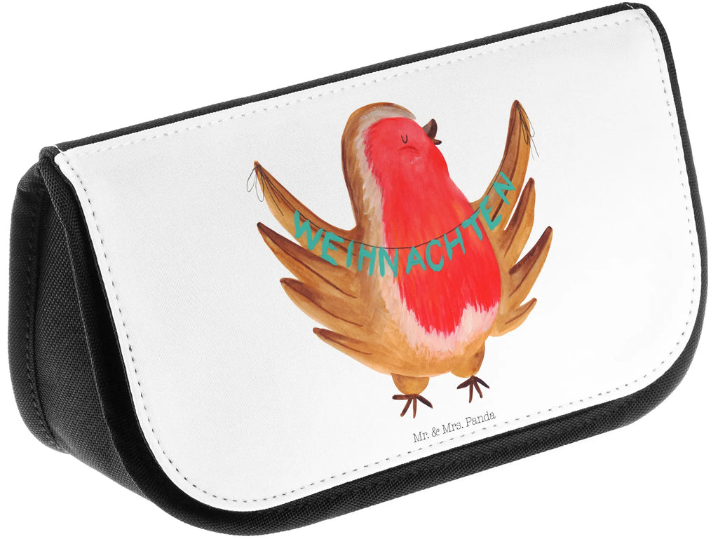 Kosmetiktasche Rotkehlchen Weihnachten Organizer Tasche, Schminktasche, kulturtäschchen, hygiene tasche, bad tasche, Reisenecessaires, Kosmetiktasche, kosmetik beutel, zubehörtasche, Toilettentasche, toilettenbeutel, Kulturbeutel, Make-Up Bag, Waschbeutel, Beautybag, reise kosmetiktasche, beauty case, Kulturtasche, Schminkbeutel, kosmetiktäschchen, Waschtasche, Beauty Bag, Necessaire, reiseschminktasche, beauty tasche, utensilientasche, Schminktäschchen, kleines Täschchen, Winter, Heiligabend, Nikolaus, Wintermotiv, Weihnachtsdeko, Weihnachten, Advent, Weihnachtsmotiv, Frohe Weihnachten, Weihnachtsgruß, Vogel, Xmas