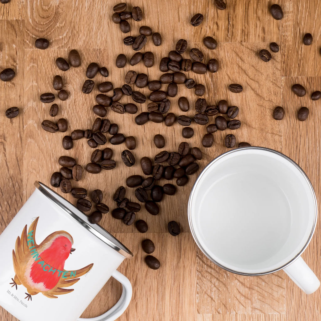 Enamel camping mug robin Christmas blechbecher, metallbecher, Emaille Becher, Tasse Emaille, wandertasse, wanderbecher, becher emaille, emaillebecher, Kaffeebecher, Campingbecher, Campingtasse, Trinkbecher, Tasse, reisetasse, Teetasse, Metalltasse, Emailletasse, Kaffeetasse, Pott, Becher, Blechtasse, Reisebecher, Emaille Tasse, Teebecher, Wintermotiv, Winter, Weihnachtsdeko, Weihnachten, Nikolaus, Advent, Heiligabend, Weihnachtsgruß, Xmas, Weihnachtsmotiv, Frohe Weihnachten, Vogel