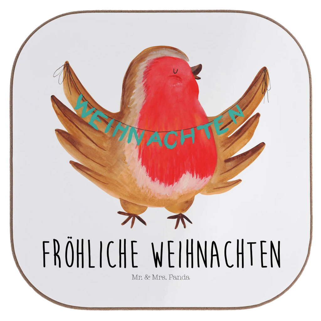 Quadratische Untersetzer Rotkehlchen Weihnachten Tassen Untersetzer, Untersetzer aus Holz, Untersetzer, Untersetzer Design, Glasuntersetzer, Holzuntersetzer, Untersetzer Gläser, Korkuntersetzer, Bierdeckel, Getränkeuntersetzer, Untersetzer Holz, Untersetzer für Gläser, Winter, Weihnachten, Weihnachtsdeko, Nikolaus, Advent, Heiligabend, Wintermotiv, xmas, Weihnachtsgruß, Frohe Weihnachten, Vogel, Weihnachtsmotiv