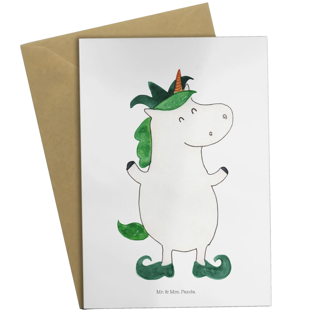 Greetings card unicorn joker Geburtstagskarte, Ansichtskarten, Einladungskarte, Klappkarte, Grußkarte, Glückwunschkarte, Hochzeitskarte, Karte, Einhorn, Einhörner, Einhorn Deko, Unicorn, Mittelalter, Hofnarr, Kasper, Gaukler