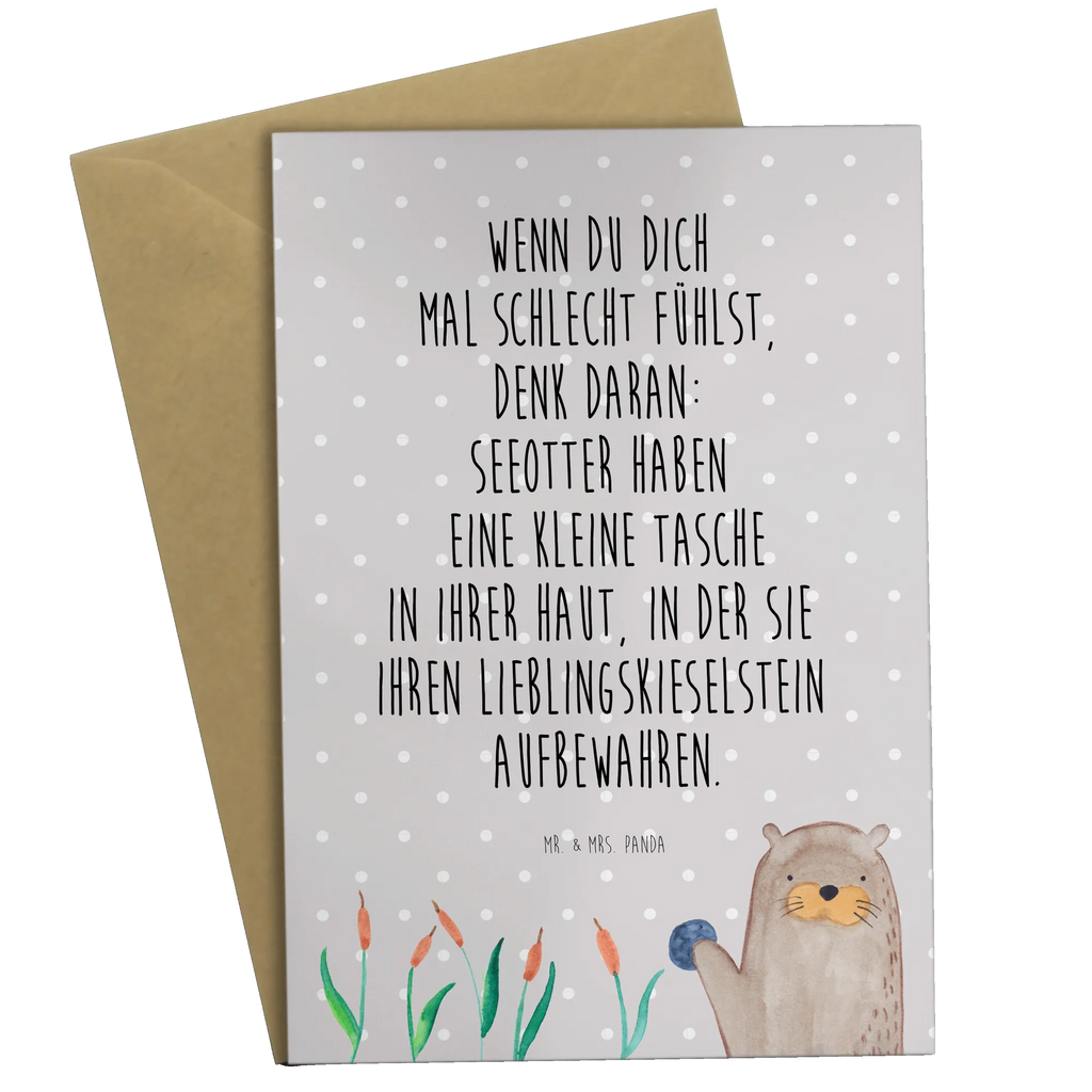 Greetings card otter Stone Beileidskarte, osterkarten, Klappkarte, genesungskarte, Grußkarte, weihnachtskarten, valentinstagskarte, vatertagskarte, Glückwunschkarte, einladungskarten, jubiläumskarte, dankeskarten, spruchkarte, abiturkarte, babykarte, Grußkarten, Motivkarte, kommunionskarte, osterkarte, hochzeitskarten, firmungskarte, glückwunschkarten, neujahrskarte, Otter, Fischotter, Seeotter, Otter Seeotter See Otter