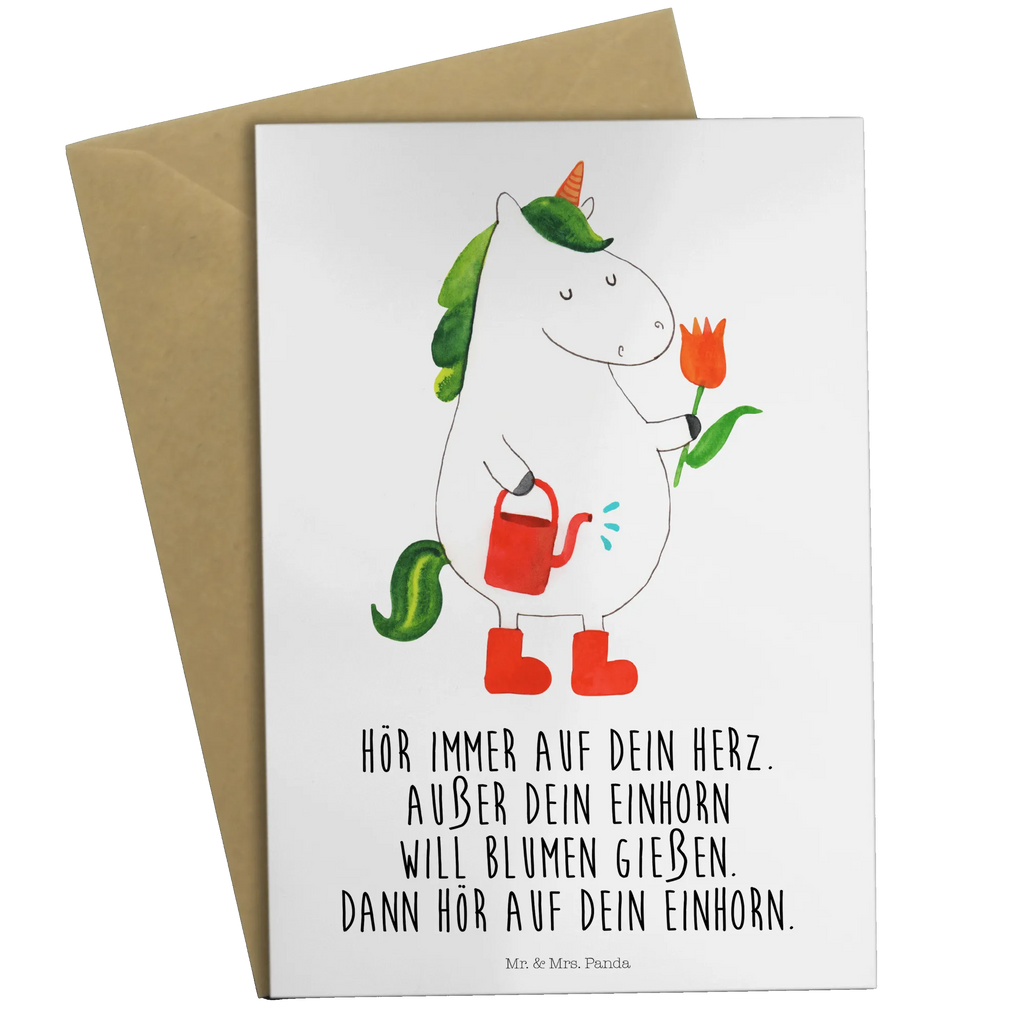 Greetings card unicorn gardener Glückwunschkarte, Klappkarte, babykarte, jubiläumskarte, firmungskarte, spruchkarte, dankeskarten, weihnachtskarten, osterkarten, valentinstagskarte, vatertagskarte, abiturkarte, Grußkarten, neujahrskarte, kommunionskarte, Grußkarte, genesungskarte, glückwunschkarten, Motivkarte, einladungskarten, Beileidskarte, hochzeitskarten, osterkarte, Einhorn, Einhörner, Einhorn Deko, Unicorn, Giesskanne, Garten, Freundin, Stiefel, Gießkanne, Blume, Lebenslust, Luftballon, Freude