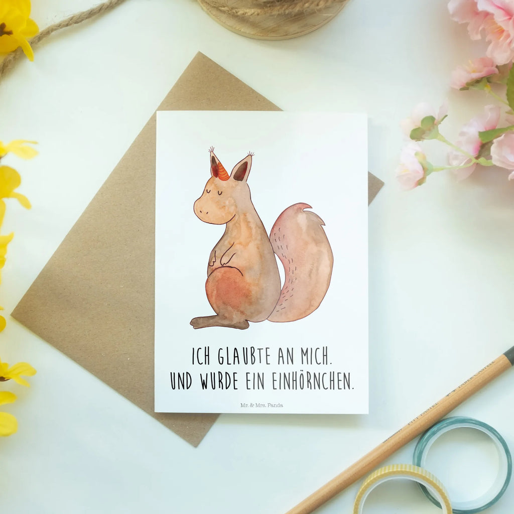 Greetings card unicorn Believe firmungskarte, Beileidskarte, hochzeitskarten, weihnachtskarten, einladungskarten, abiturkarte, glückwunschkarten, babykarte, genesungskarte, Glückwunschkarte, vatertagskarte, Grußkarten, osterkarten, kommunionskarte, neujahrskarte, valentinstagskarte, Motivkarte, spruchkarte, dankeskarten, Klappkarte, osterkarte, jubiläumskarte, Grußkarte, Einhorn, Einhörner, Einhorn Deko, Unicorn, Eichhorn, Einhörnchen, Eichhörnchen