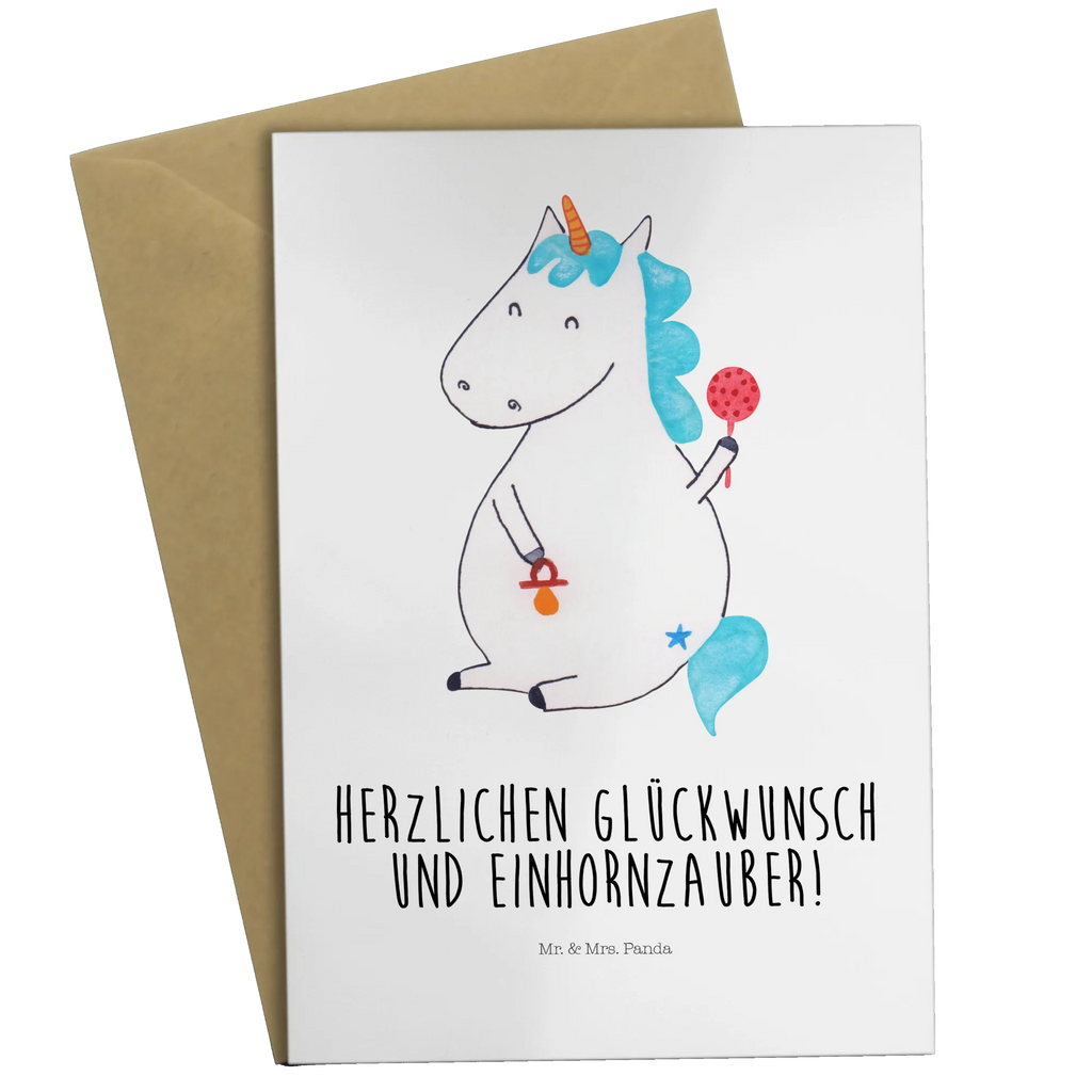 Greetings card unicorn infant Karte, Grußkarte, Hochzeitskarte, Geburtstagskarte, Glückwunschkarte, Einladungskarte, Ansichtskarten, Klappkarte, Einhorn, Einhörner, Einhorn Deko, Unicorn, Party, Kind, Nachwuchs, Eltern, erstes Kind, Schnuller, Babyglück, Geburtstag, Baby, Geburt, Mutter