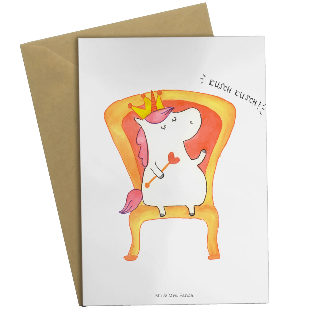 Greetings card unicorn king wedding card, greeting card, invitation card, birthday card, folding card, unicorn, unicorns, Princess, Chancellor, Unicorn, friend gift, Prosecco, President, King, Ruler, Emperor, Crown, Present friend