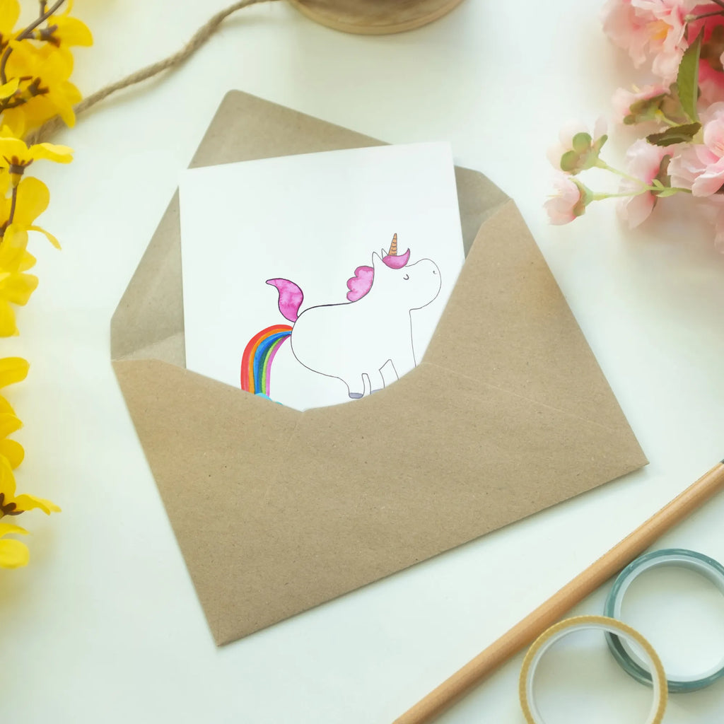 Greetings card unicorn fart greeting card, invitation card, wedding card, birthday card, folding card, unicorn, unicorns, fun, funny, girlfriend gift, glitter, rainbow, present, Unicorn, unicorn fart, fart, uniorn saying