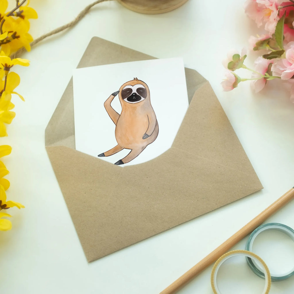 Kartka okolicznościowa leniwiec ptak babykarte, Glückwunschkarte, abiturkarte, jubiläumskarte, Beileidskarte, weihnachtskarten, Grußkarten, valentinstagskarte, genesungskarte, glückwunschkarten, firmungskarte, osterkarte, Klappkarte, hochzeitskarten, dankeskarten, Motivkarte, spruchkarte, osterkarten, kommunionskarte, einladungskarten, vatertagskarte, Grußkarte, neujahrskarte, Faultier, Faultier Deko, Faultier Geschenk, Faultiere, Vogel, Faultierwelt, faul, Frühaufsteher, Der Frühe Vogel, Morgenmuffel, Früher Vogel, Lieblingstier, Spinner